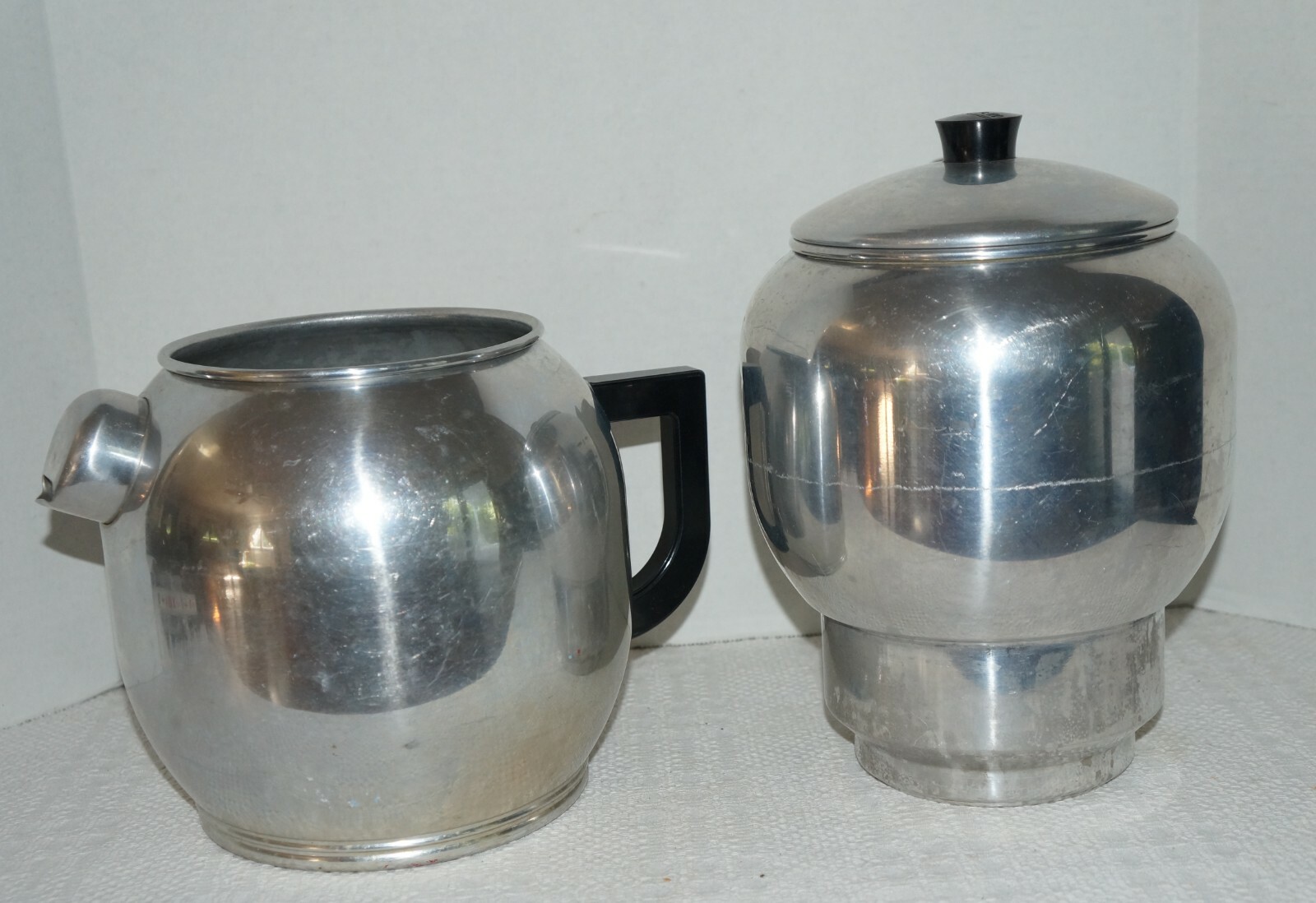 Vintage West Bend Kwik Drip Coffee Maker 15Cup Stove Top Pot Camping