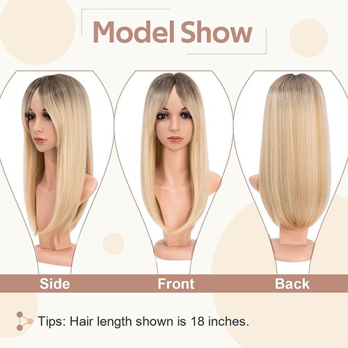 100% Natural Thick Clip In Fringe Bangs Topper Hair Extension As Human Real Wavy - Picture 14 of 113