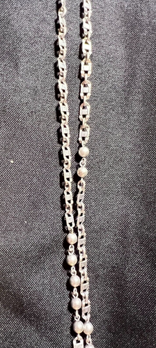 Jessica Simpson Silver Tone Yellow Enamel Ballywood Style Dangle Necklace - Picture 6 of 9