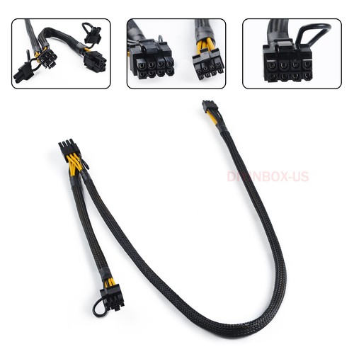 Mini 8pin to 8+8Pin GPU Power Adapter Cable For HP DL380 DL385 Gen10 Plus G10+ - Picture 15 of 24