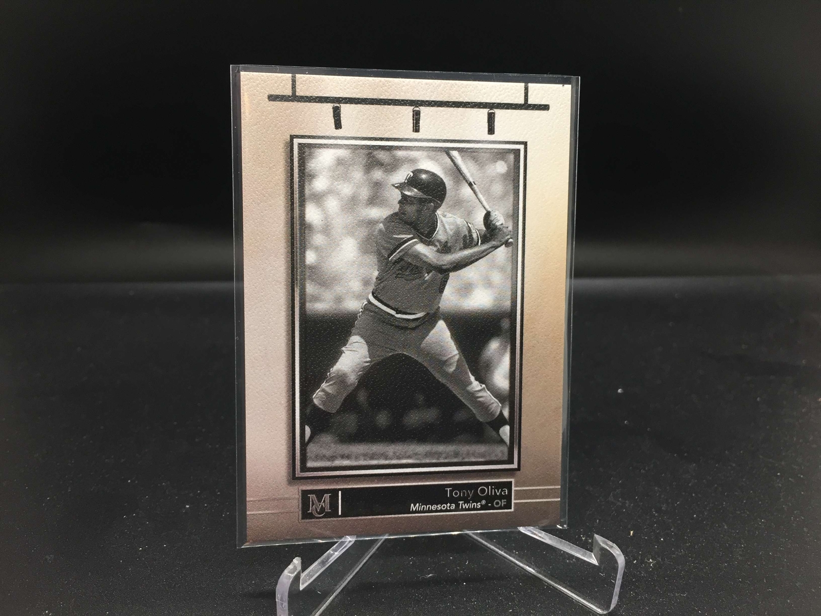 Tony Oliva 2024 Topps Museum Collection Private Viewing PV-22 Twins HOF
