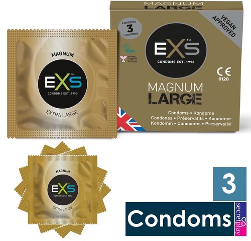 Pasante King Size Super King Exs Magnum Jumbo Extra Large Condoms CE BSI Mark - Picture 12 of 48