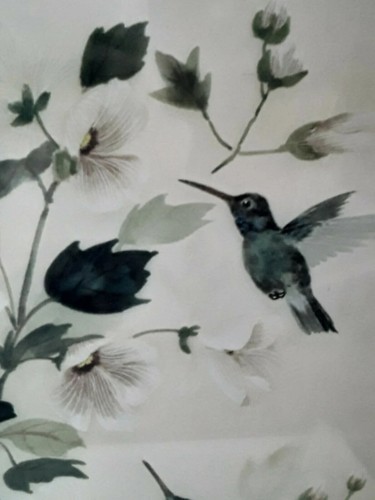 Anton Wang Art Print Hummingbirds Floral Flowers Wall Art Lithograph 516/1950 - Picture 4 of 7