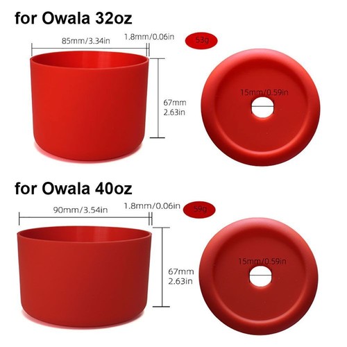 Bunt Bottom Bottom Base Anti-Rutsch Becher hülse Für Owala 24oz 32oz 40oz - Bild 4 von 22