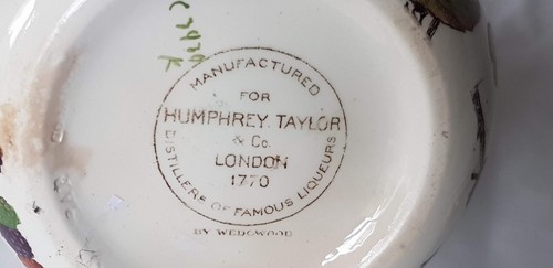 WEDGWOOD AESTHETIC DESIGN LIQUER DECANTER.HUMPHREY TAYLOR & CO. CIRCA 1870-1880 - Picture 9 of 9