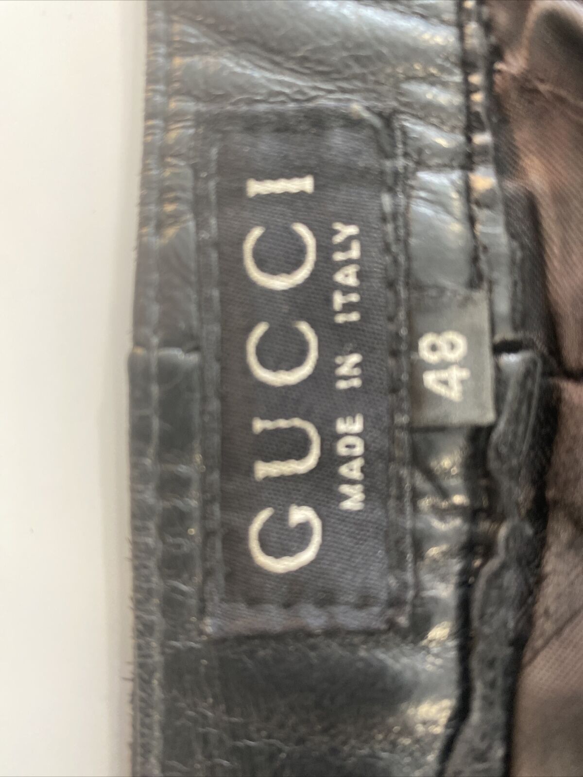 tom ford gucci leather pants Vintage Runway - image 6