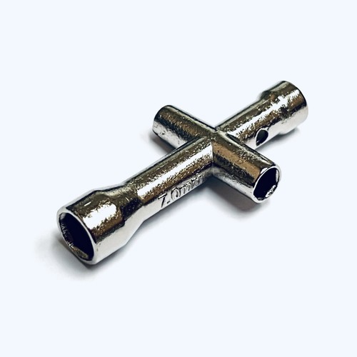 Tensor cruzado de tuerca de rueda llave de caja 4, 5, 5,5, 7 mm para coches de radiocontrol Tamiya/HPI/Traxxas - Imagen 3 de 8