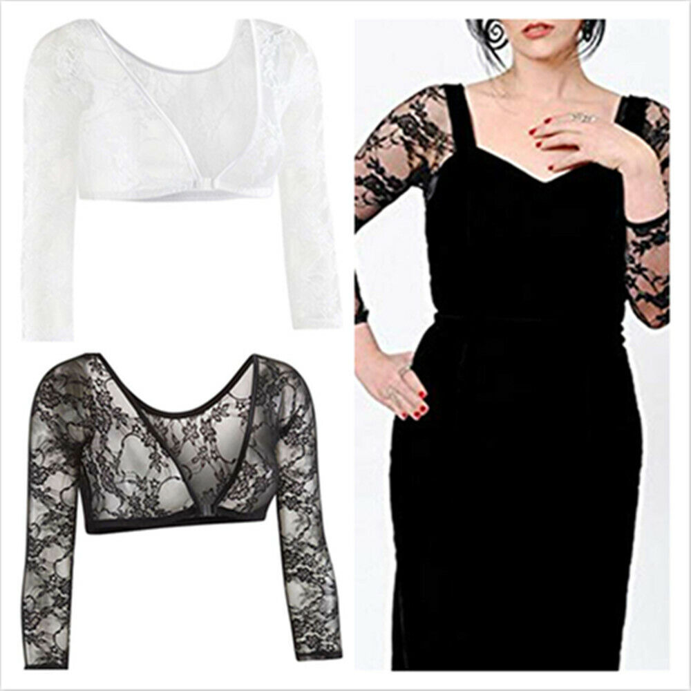 Women Lace Seamless Arm Shaper Slimming Upper Sleeves Vest Hollow