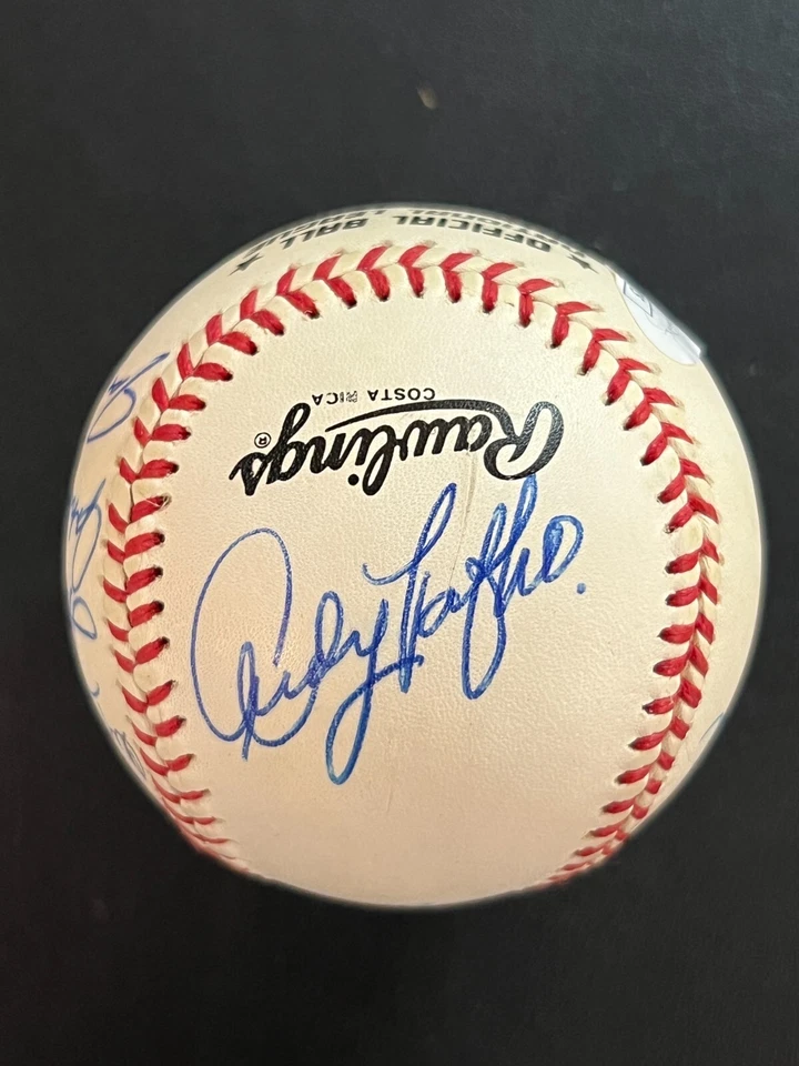 (9) Dodgers Legends SIGNED Baseball JSA Frank Howard, Tommy John, Pafko, Abrams+ - Image 4 of 4