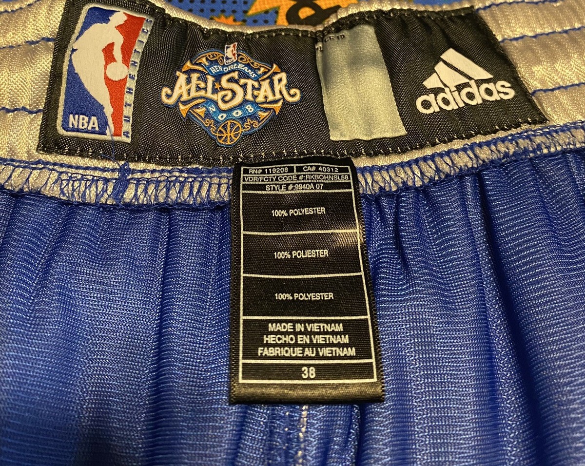 Authentic Rare Adidas 2008 NBA All Star East Basketball