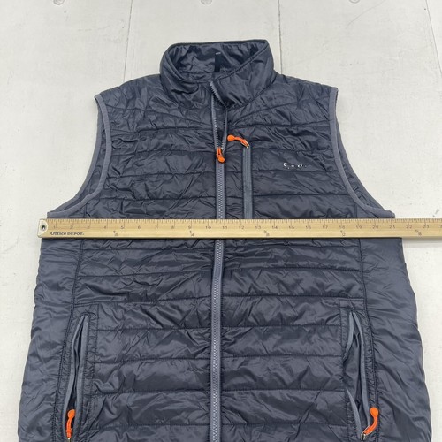 Vineyard Vines Gray Blue Mountain Weekend Vest Mens Size Medium - Picture 5 of 6