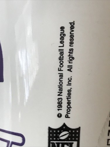 2 x “RARE-VTG” NFL-Minnesota Vikings-Drink Cups 1-1983 Mon Night FB,1-ICEE COKE - Picture 5 of 15