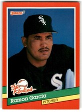 1991 Donruss The Rookies Ramon Garcia Rookie Chicago White Sox #13