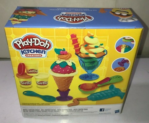 PLAY-DOH KITCHEN CREATIONS EISLECKEREIEN NEU HASBRO - Bild 2 von 2