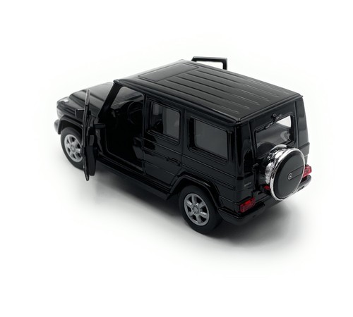 Modellauto Mercedes Benz G63 1:34-39 Schwarz Miniatur Fahrzeug - Picture 3 of 4