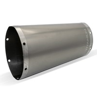 EndschalldäMpfer LeoVince SchalldäMpferhüLle Auspuffanlage Titanum 270Mm