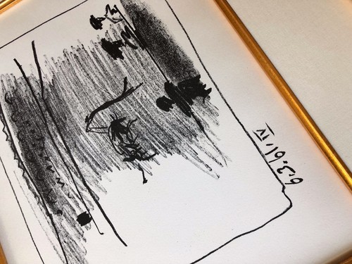 Pablo Picasso - Les banderilles, A Los Toros - Original Mourlot Lithograph, 1961 - Picture 4 of 4