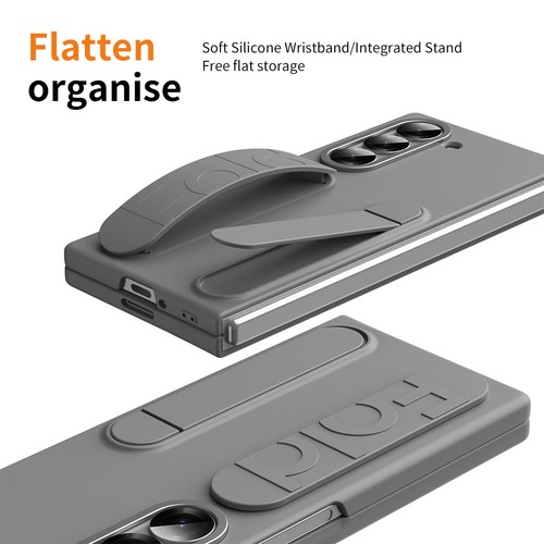 Für Samsung Galaxy Z Fold 6 5 4 Armband Band Hülle Stoßfest Cover mit Ständer - Bild 6 von 59