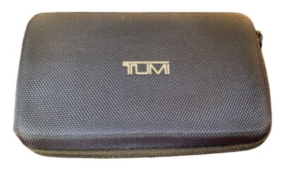 Tumi for Delta Hard Shell Cosmetics Toiletries Bag Case