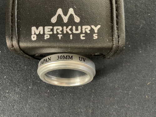 Merkury Optics 30mm 3pc High Resolution Filter Set MI-30FK For UV, FD & PL New - Picture 5 of 5