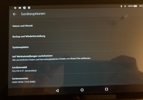 Amazon Fire HD 8 Tablet, 7. Gen., 16 GB, Schwarz - Bild 2 von 6