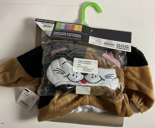 Kitty Kat Cutie Calico Cat Costume Infant/Toddler 0- 6 Months- New With Tags - Picture 3 of 6