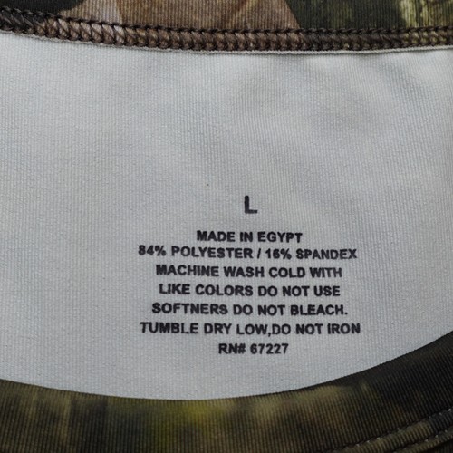 T-shirt Mossy Oak Break-Up Infinity uomo manica corta mimetica taglia L nuova con etichetta - Foto 12 di 14
