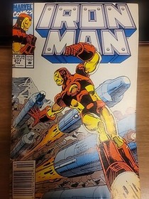 Iron Man #277 Marvel Comics February 1992 Nes GAME GENIE AD#!! 