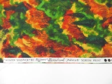 Hoffman OOP Cotton Fabric Autumn Colors Green Yellow Orange BTHY