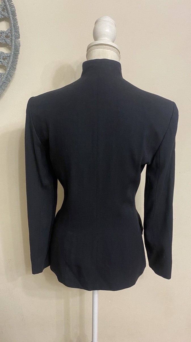 ジャケット・アウター 80s 90s Vintage Navy Blazer Jacket USA Vintage 80s/90s Navy Blazer / Jacket with Gold Buttons 4/ Small