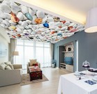 3D Stone NA8638 Ceiling WallPaper Murals Wall Print Decal Deco AJ WALL Fay