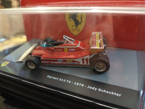 FERRARI 312 T4 SCONTO 25% DA 35 A 24,89 JODY SCHECKTER 1979 1/43 TECA RIGIDA - Foto 2 di 2