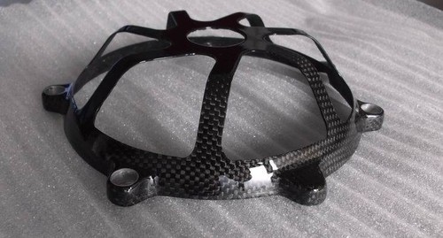C03 DUCATI UNIVERSAL DRY CLUTCH CARBON CLUTCH CAP ALL MODELS - Picture 3 of 3