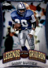 LOG-18 Barry Sanders Detroit Legends of the Gridiron Topps Chrome Football 2024