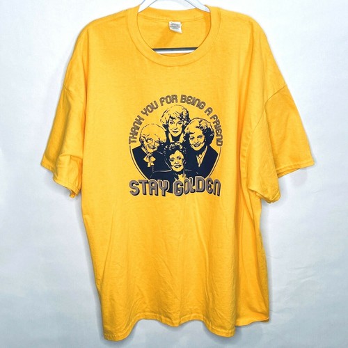 Camiseta Betty White The Golden Girls Mujer Talla 3X Dorada Amarillo Mangas Cortas - Imagen 2 de 5