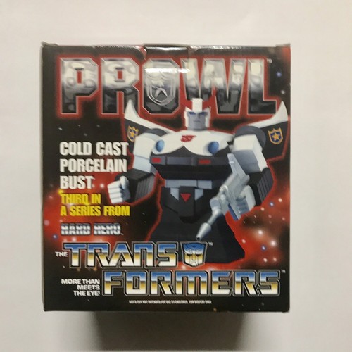 Hard Hero Transformers Prowl Cold Cast Porzellan Büste Hasbro - Bild 1 von 8