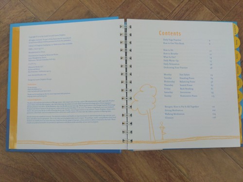 OM Yoga A Guide to Daily Practice Spiral Bound - Picture 4 of 5