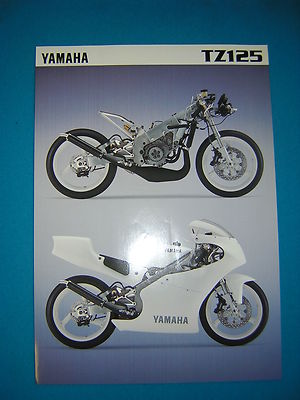 Yamaha Tz125 1996 Specification Sheet Printed By Yamaha Uk New Ebay Yamaha Tz125 1996 Specification Sheet Printed By Yamaha Uk New Ebay