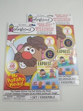 NEW Lot of 2 Mr. Potato Head Colorforms