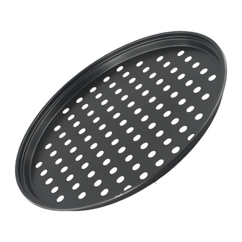Pizza Pan Punched Pizza Pan Baking Pan 24.5cm/28cm/32cm Size Brand New - Bild 13 von 54