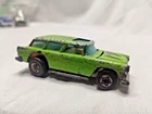 Vintage Hot Wheels Redline Alive 55 Green Hong Kong Opening Hood
