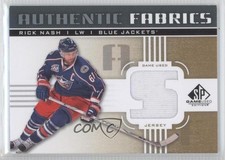 2011-12 SP Game Used Edition Authentic Fabrics Gold Rick Nash (S) #AF-RN 0y6