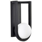 Nuvo Lighting 62/1620 Cradle 15" Tall LED Outdoor Wall Sconce - Black