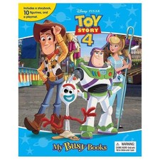 Toy Story 4: My Busy Book: With Storybook, 10 Figurines and a Playmat by Phidal