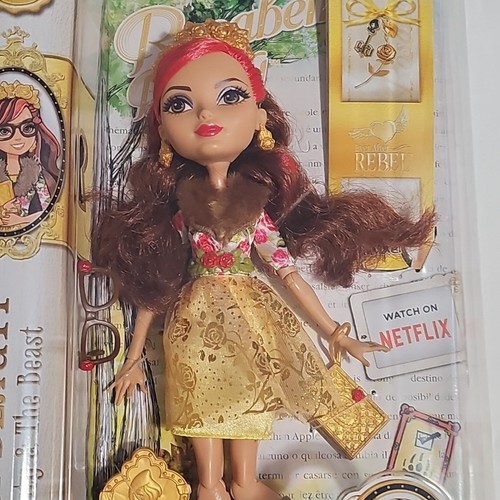 Ever After High Doll Rosabella Beauty NRFB Mattel Netflix Beauty And The Beast - Picture 12 of 20