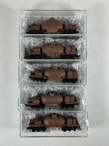 N KenRay Models 150 Ton Bottle Cars SM021 MTL Couplers Brand New - Picture 2 of 4