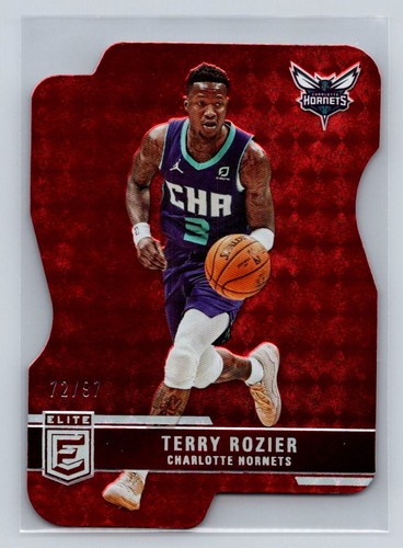 2021 Donruss Elite Aspirations #166 Terry Rozier Red /97  Charlotte Hornets B13