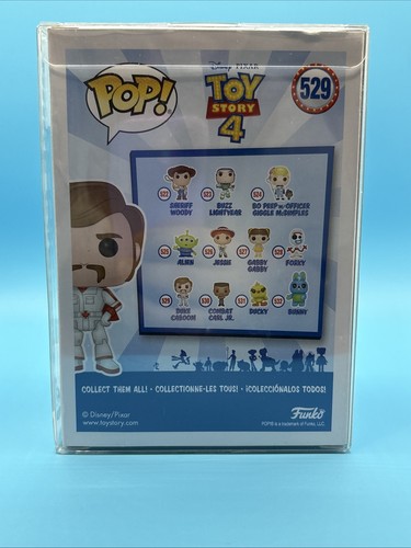 Funko Pop Disney 529 Toy Story 4 Duke Caboom shipped With Protector - Picture 3 of 6
