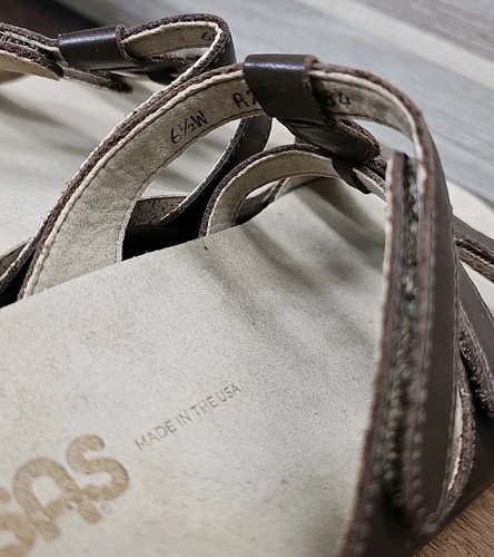 SAS NAPLES COFFEE- SIZE - 6.5W -Women's Sandals - Picture 5 of 8