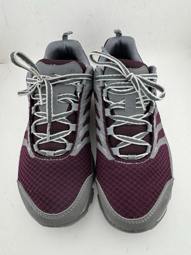 Columbia Women’s 8.5 Prescott Point YL5353-562 Burgundy Hiking Shoes - Picture 3 of 9